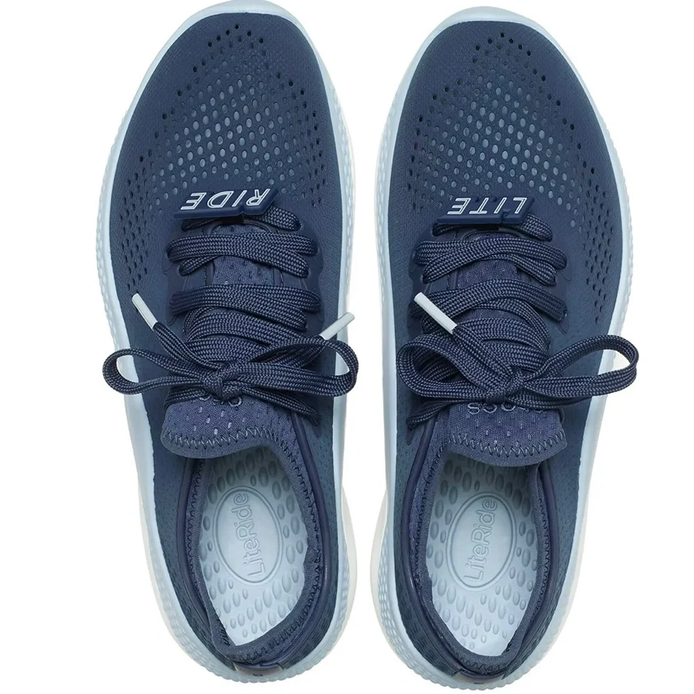 Crocs Men's LiteRide 360 Pacer Lace-up Water Shoe Sneaker - Picture 4 of 6